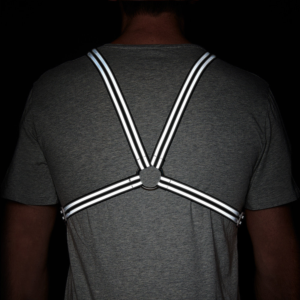 Reflective Cycle Harness - Black