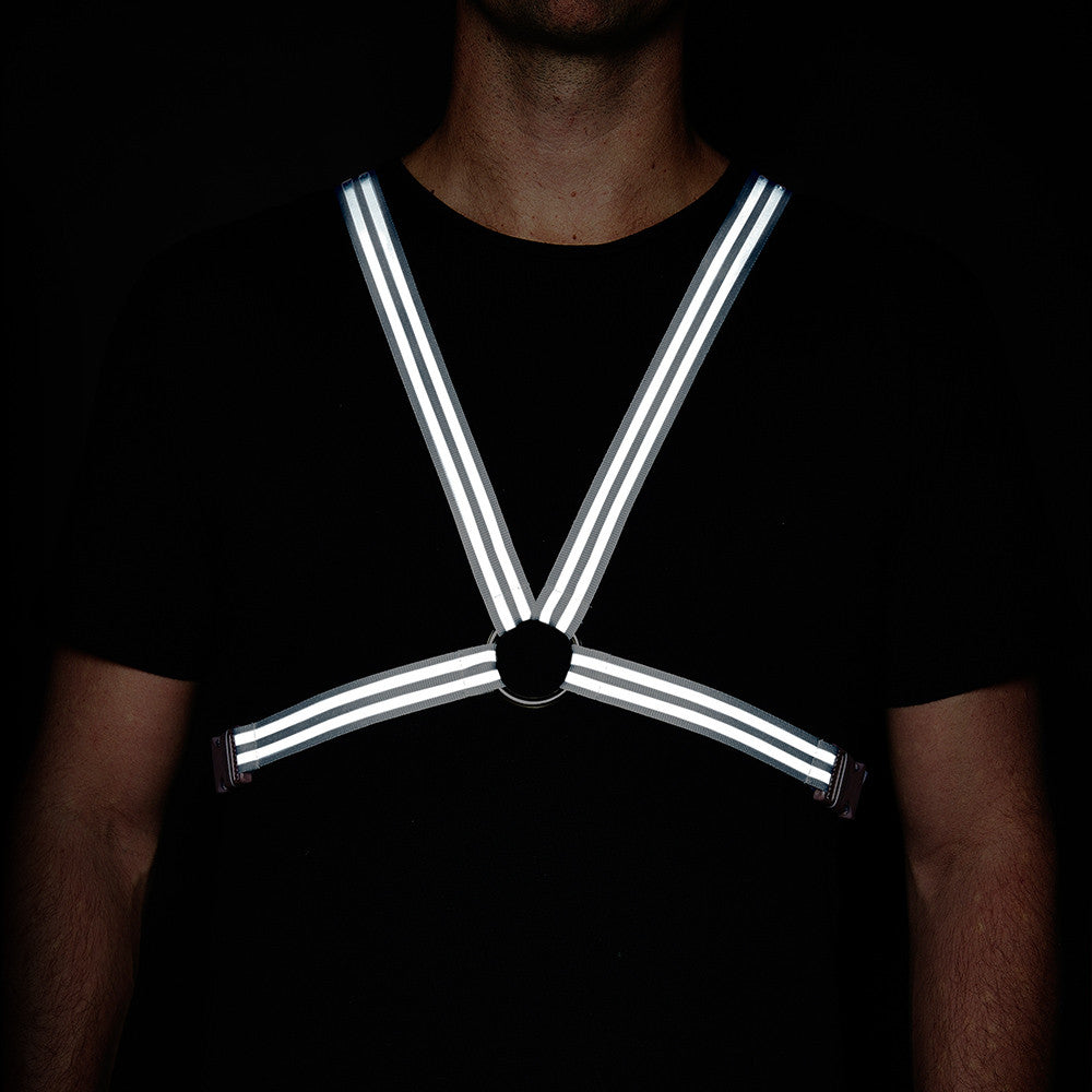 Reflective Cycle Harness - White