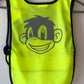 Kid's Monkey Vest - Fluoro Yellow