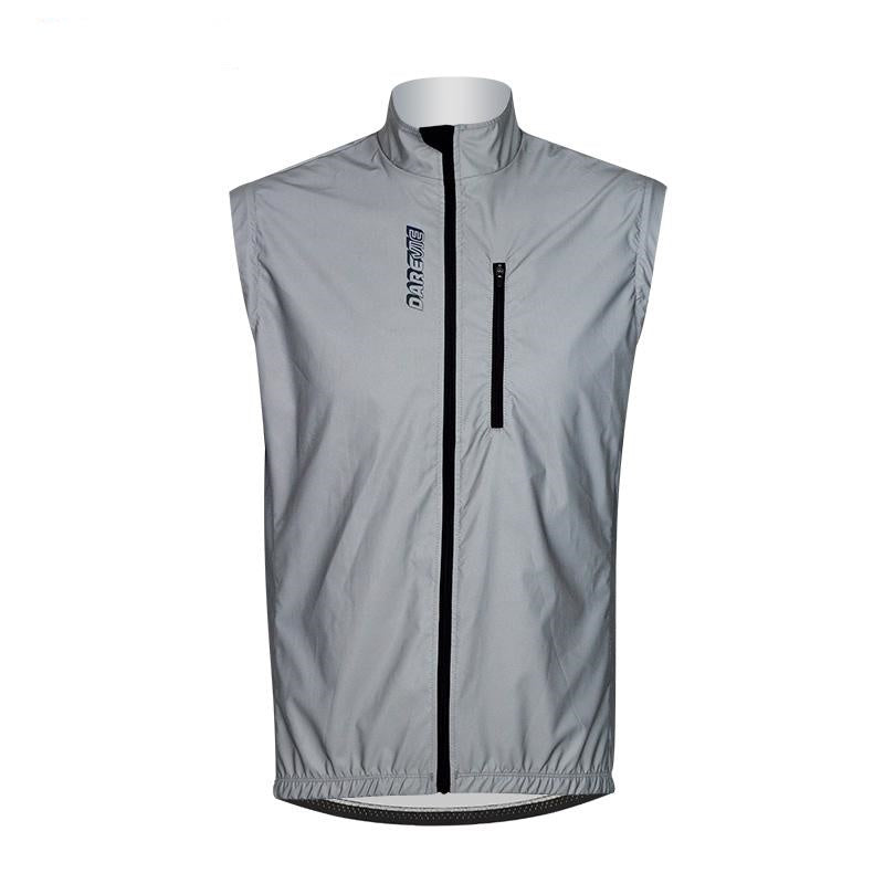 Reflective jacket with removable sleeves