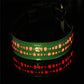 Patterned LED Dog Collar