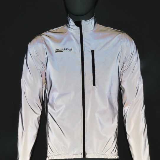 Reflective jacket with removable sleeves