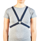 Reflective Cycle Harness - Dot French Navy